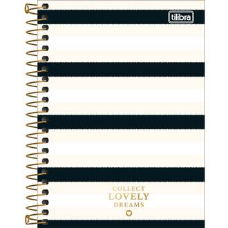 CADERNETA 1/8 CAPA DURA 80FLS - 319911 - WEST VILLA - UN - TILIBRA