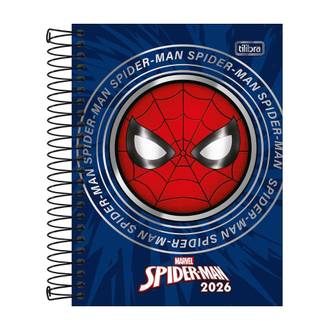 AGENDA ESPIRAL SPIDER MAN M4 - DIARIA - UN - TILIBRA