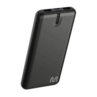 CARREGADOR PORTATIL 10000MAH POWER BANK - CB173 - PRETO - UN - MULTILASER