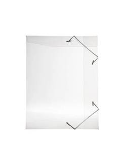 PASTA ELASTICO PLASTICA 1/2 MINI-1020 - CRISTAL - UN - ACP