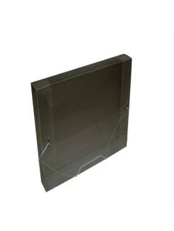 PASTA ELASTICO PLASTICA 4CM OFICIO - 1024 - FUME - PCT 10 - ACP