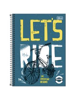 CADERNETA ESPIRAL CAPA DURA 80FLS - PEPPER - UN - TILIBRA