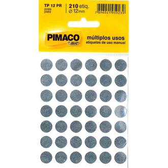 ETIQUETAS P/IDENTIFICACAO  - TP-12PR - UN - PIMACO